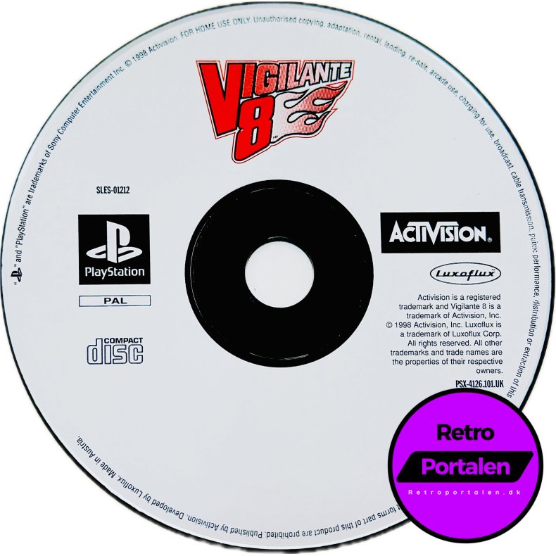 Vigilante 8 (L�s Spil) (PS1)