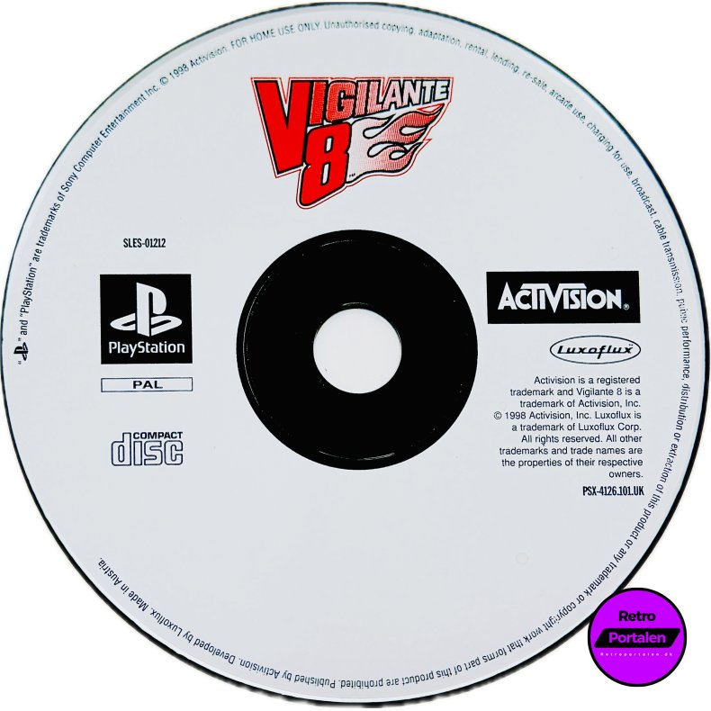 Vigilante 8 (L�s Spil) (PS1)