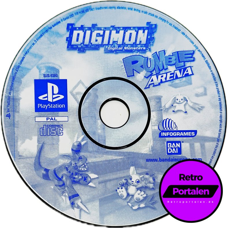 Digimon Rumble Arena (L�s Spil) (PS1)