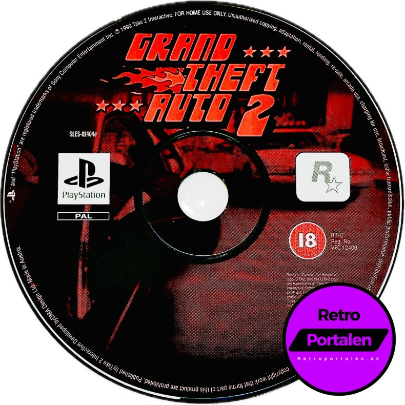 Grand Theft Auto 2 (L�s Spil) (PS1)