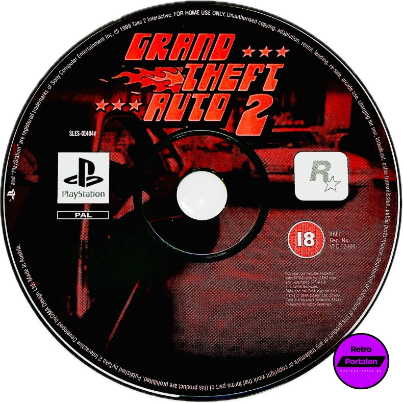 Grand Theft Auto 2 (L�s Spil) (PS1)