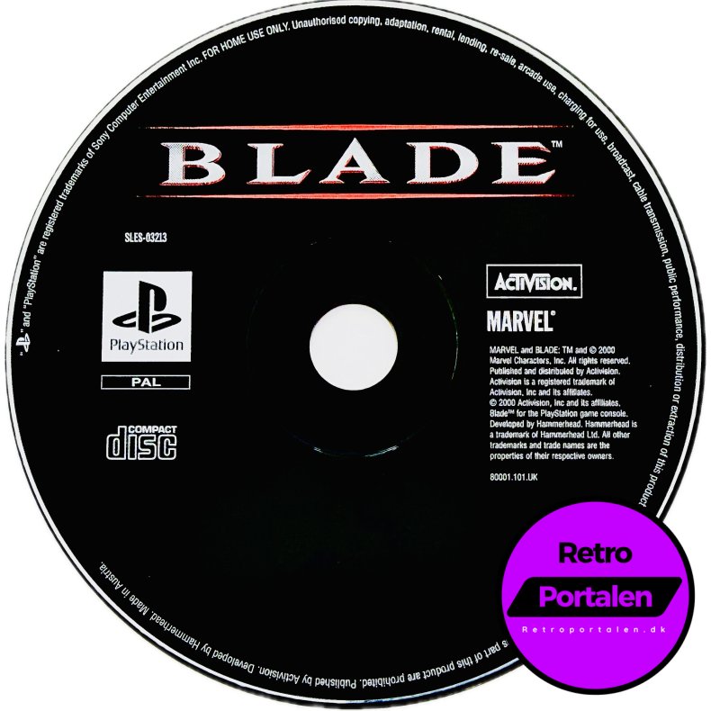 Blade (L�s Spil) (PS1)