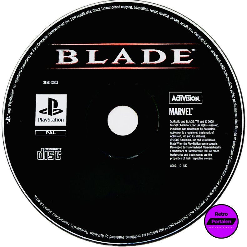 Blade (L�s Spil) (PS1)