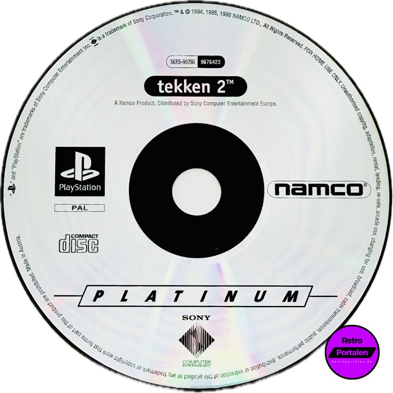 Tekken 2 (L�s Spil) (Platinum) (PS1)