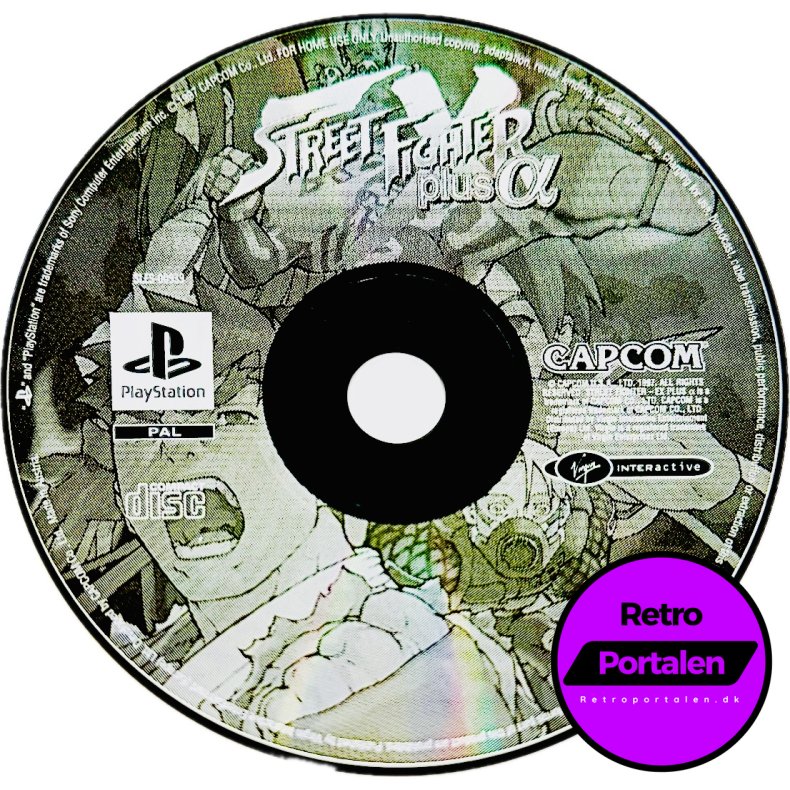 Street Fighter EX Plus Alpha (L�s Spil) (PS1)