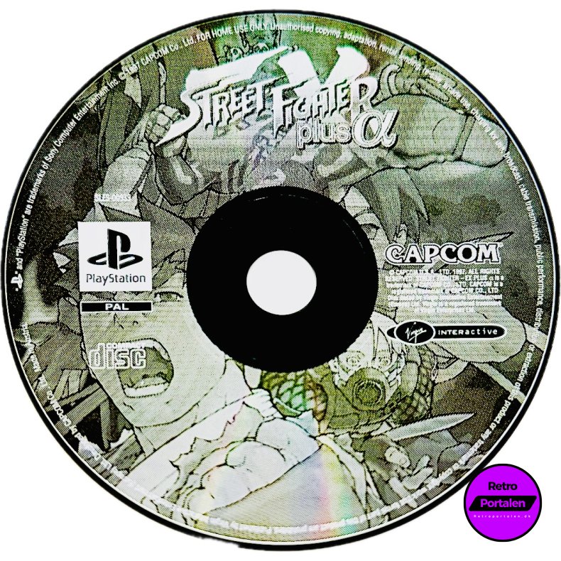 Street Fighter EX Plus Alpha (L�s Spil) (PS1)