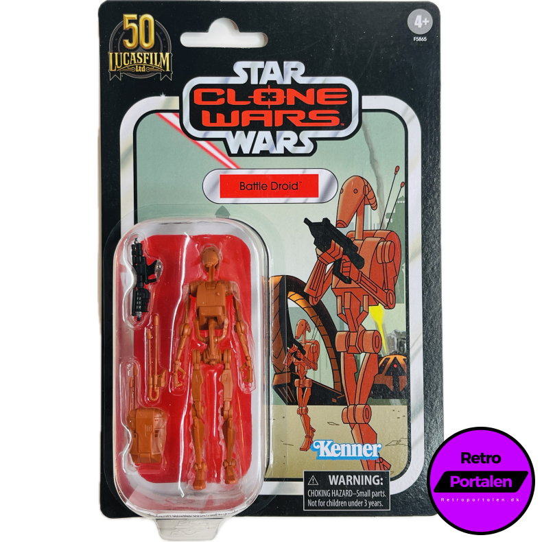 Star Wars Clone Wars - Battle Droid (NY) (50 Lucasfilm LTD - 5010993985449)