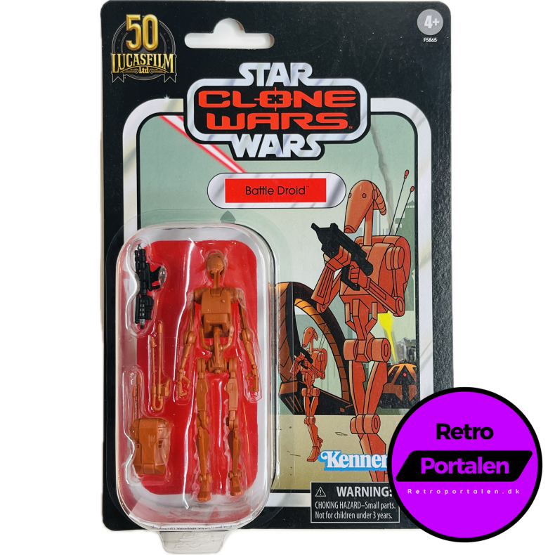 Star Wars Clone Wars - Battle Droid (NY) (50 Lucasfilm LTD - 5010993985449)