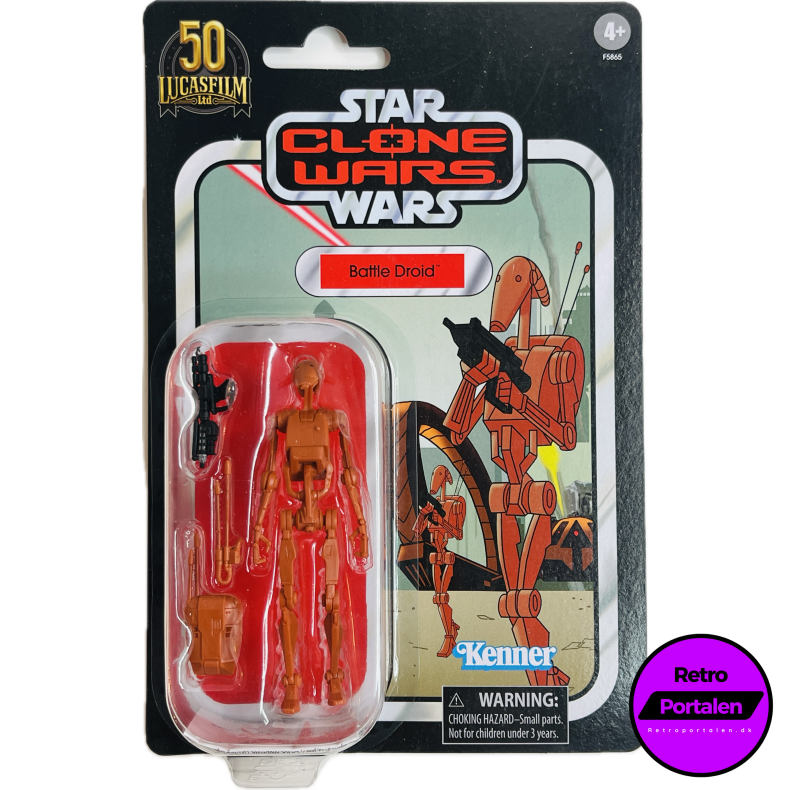 Star Wars Clone Wars - Battle Droid (NY) (50 Lucasfilm LTD - 5010993985449)