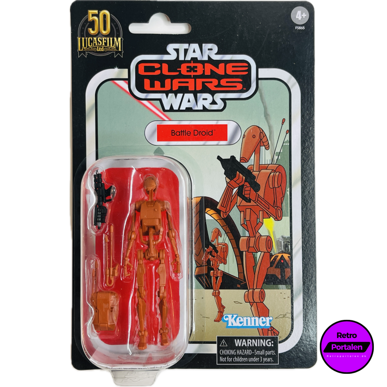 Star Wars Clone Wars - Battle Droid (NY) (50 Lucasfilm LTD - 5010993985449)