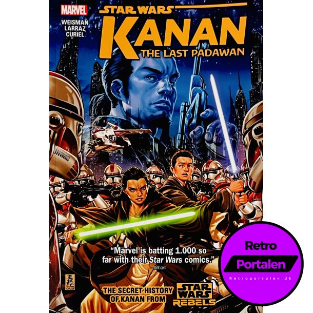 Star Wars: Kanan The Last Padawan Vol. 1 (Weisman / Larraz) (Engelsk) (Marvel) (Tegneserie)