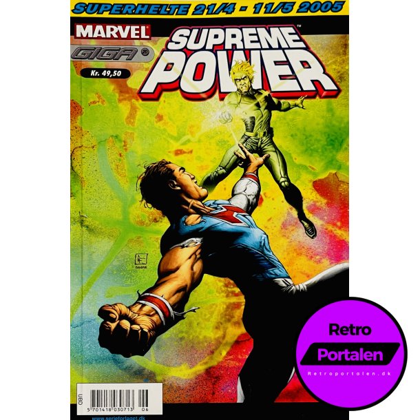 Giga Nr. 20 Supreme Power 2 (Dansk) (Marvel) (Tegneserie)