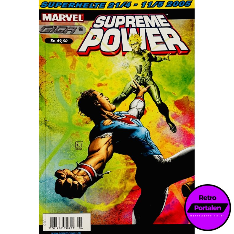 Giga Nr. 20 Supreme Power 2 (Dansk) (Marvel) (Tegneserie)