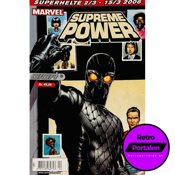 Supreme Power 3 Giga 2006 Nr. 30 (Dansk) (Marvel) (Tegneserie)