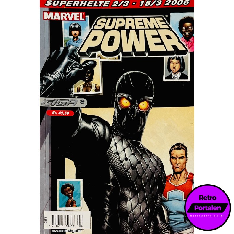 Supreme Power 3 Giga 2006 Nr. 30 (Dansk) (Marvel) (Tegneserie)