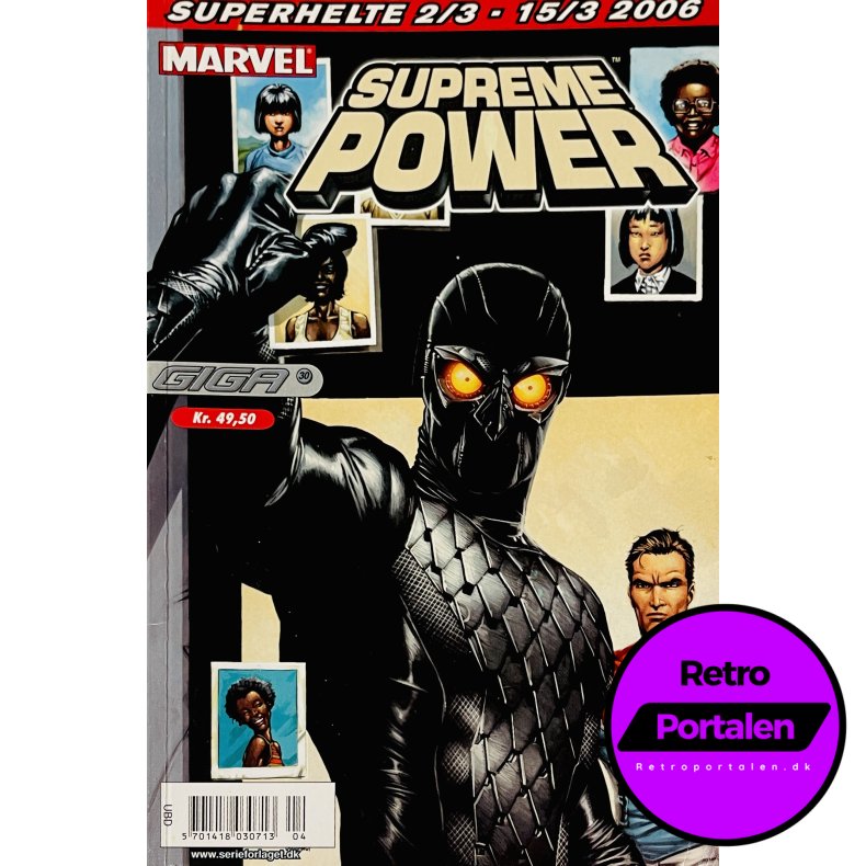 Supreme Power 3 Giga 2006 Nr. 30 (Dansk) (Marvel) (Tegneserie)
