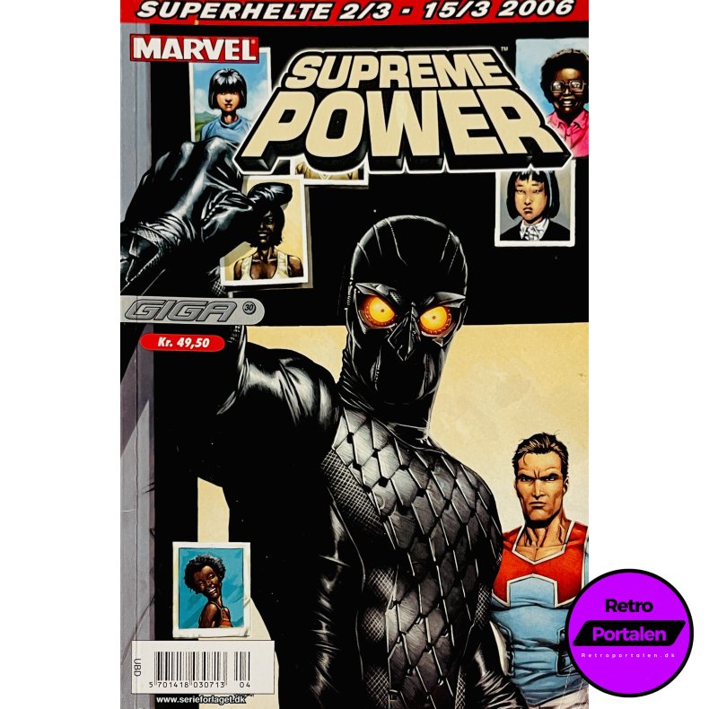 Supreme Power 3 Giga 2006 Nr. 30 (Dansk) (Marvel) (Tegneserie)