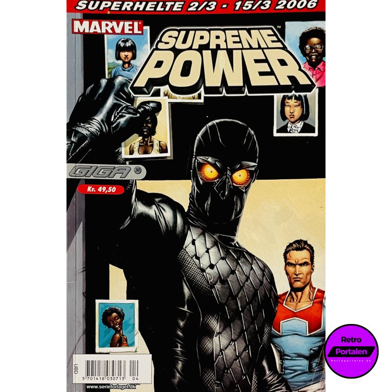 Supreme Power 3 Giga 2006 Nr. 30 (Dansk) (Marvel) (Tegneserie)