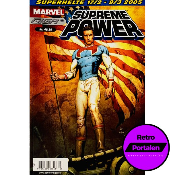 Giga 18: Supreme Power 2005 Nr. 1 (Dansk) (Marvel)