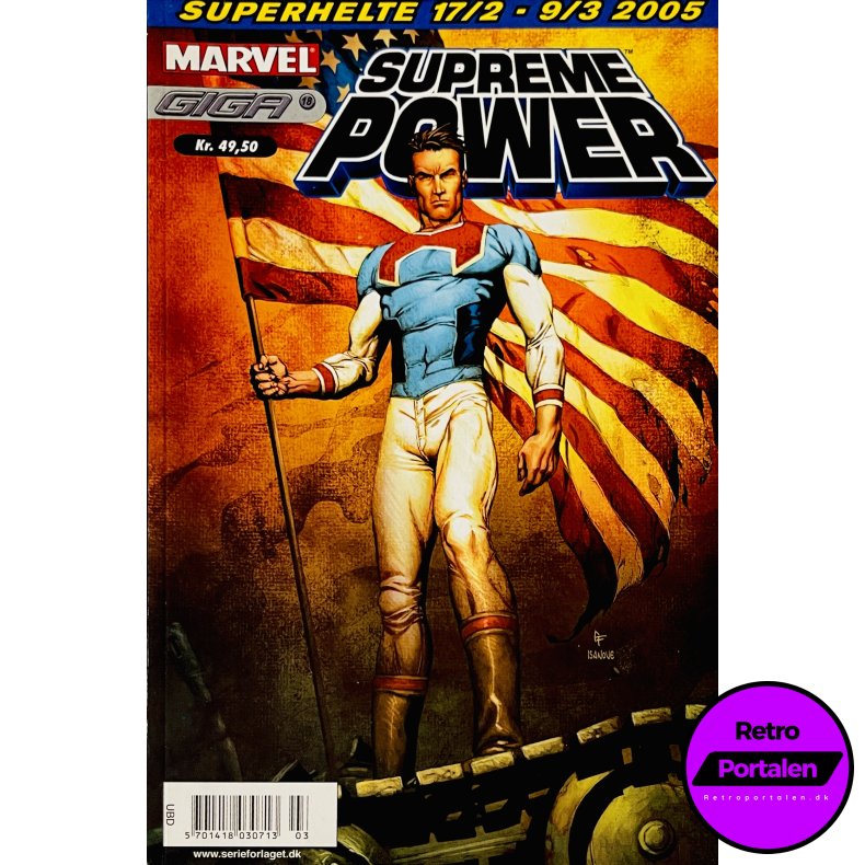Giga 18: Supreme Power 2005 Nr. 1 (Dansk) (Marvel)