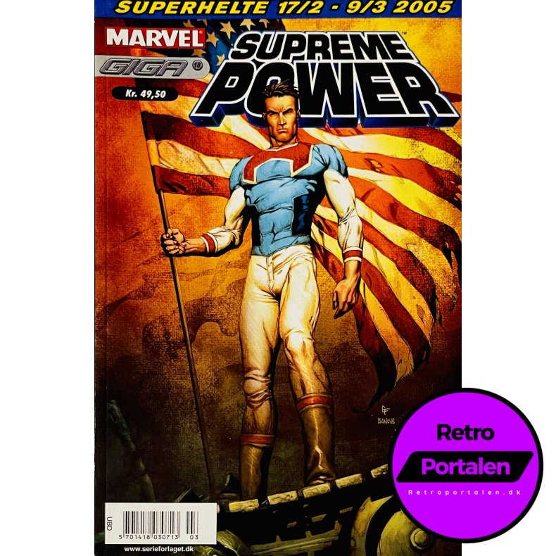 Giga 18: Supreme Power 2005 Nr. 1 (Dansk) (Marvel)