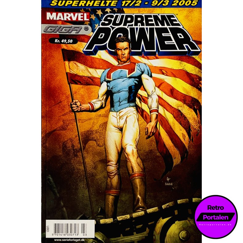 Giga 18: Supreme Power 2005 Nr. 1 (Dansk) (Marvel)