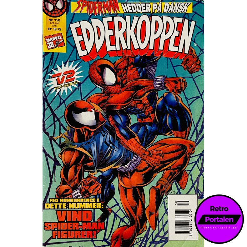 Edderkoppen 1997 Nr. 150 (Dansk) (Marvel) (Tegneserie)