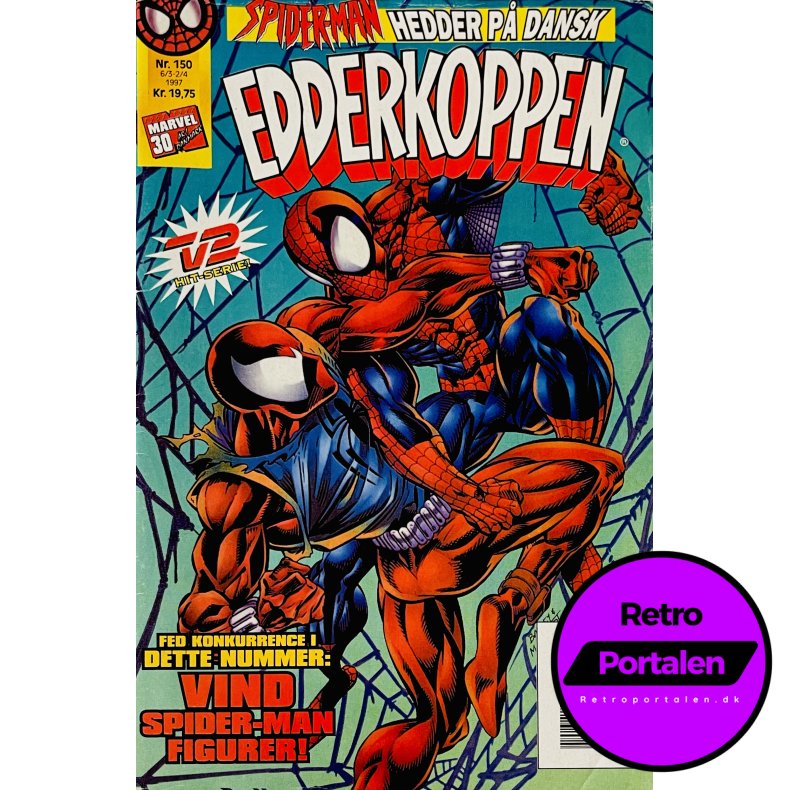 Edderkoppen 1997 Nr. 150 (Dansk) (Marvel) (Tegneserie)