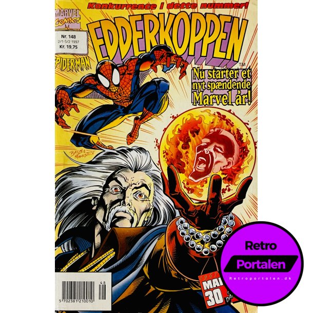 Edderkoppen 1997 Nr. 148 (Dansk) (Marvel Comics) (Tegneserie)