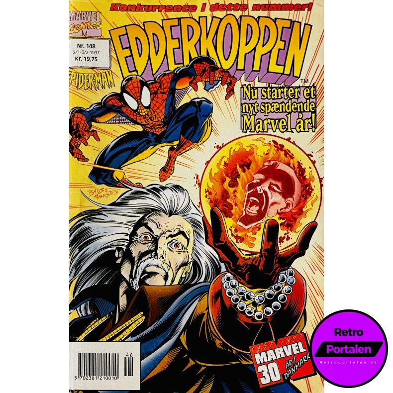 Edderkoppen 1997 Nr. 148 (Dansk) (Marvel Comics) (Tegneserie)