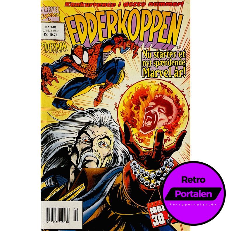 Edderkoppen 1997 Nr. 148 (Dansk) (Marvel Comics) (Tegneserie)