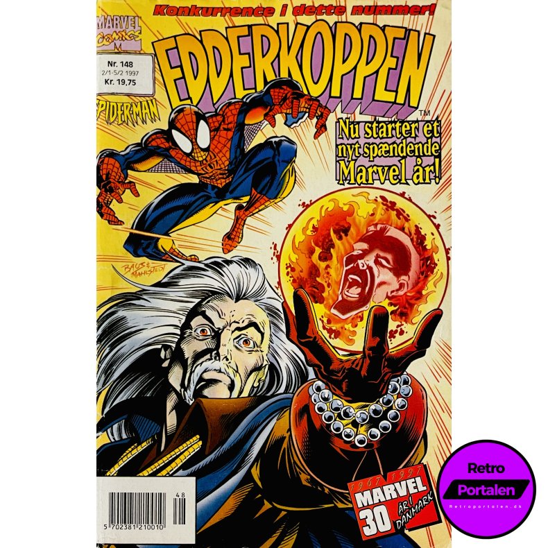 Edderkoppen 1997 Nr. 148 (Dansk) (Marvel Comics) (Tegneserie)