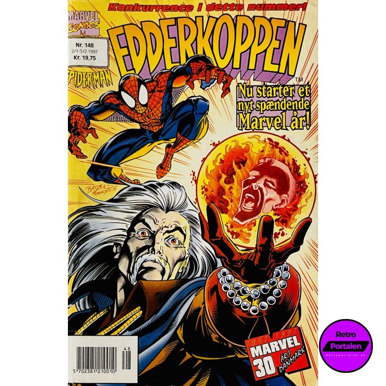 Edderkoppen 1997 Nr. 148 (Dansk) (Marvel Comics) (Tegneserie)