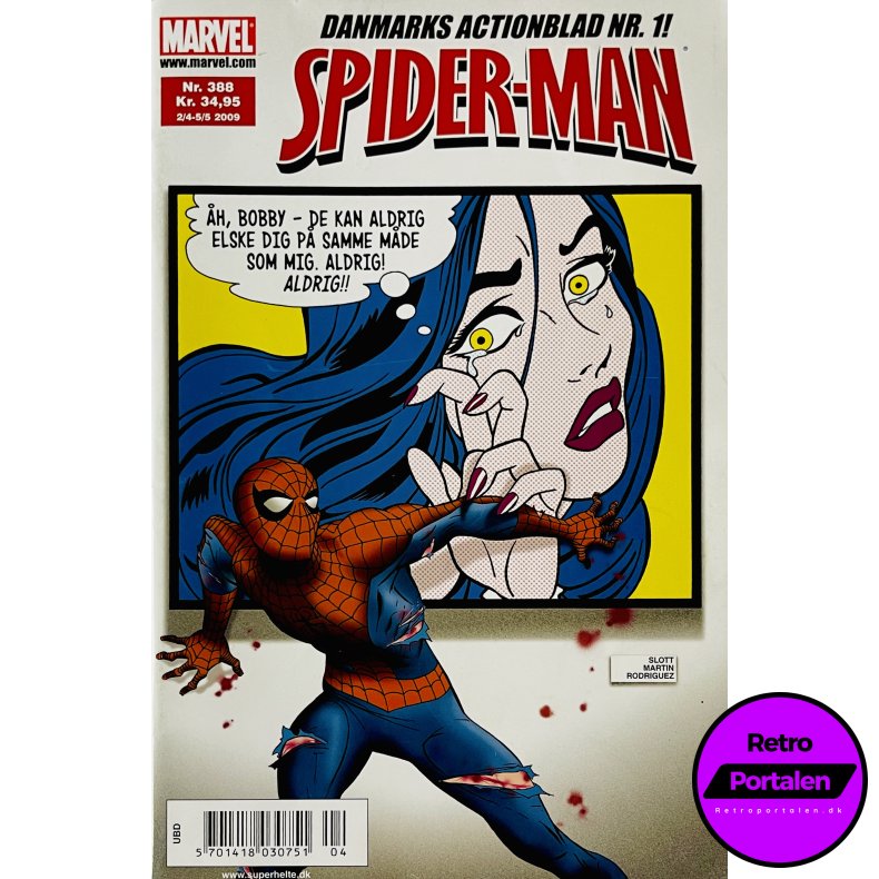 Spider-Man 2009 Nr. 388 (Dansk) (Marvel) (Tegneserie)