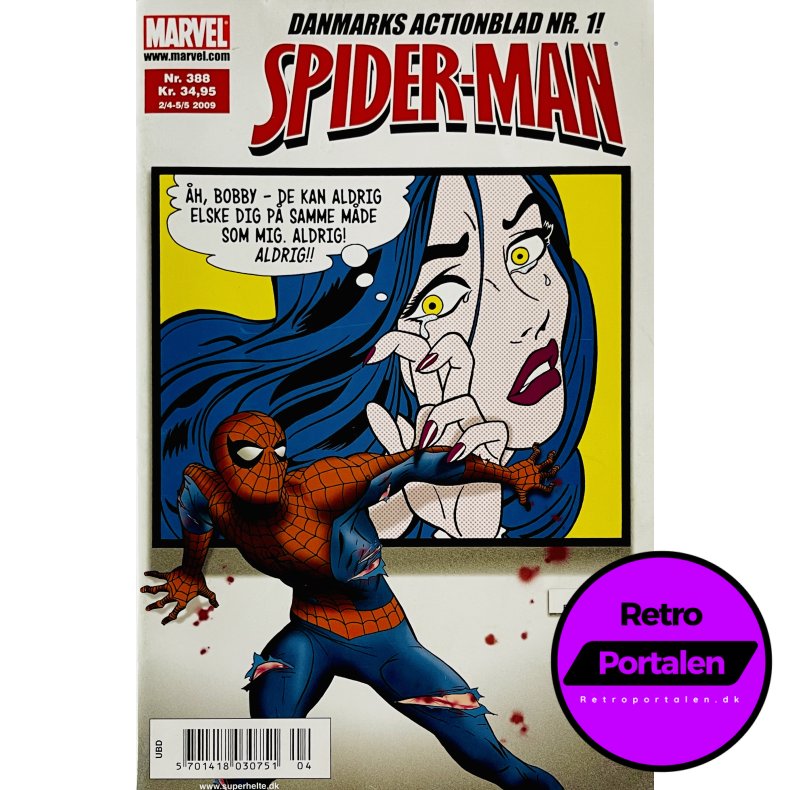 Spider-Man 2009 Nr. 388 (Dansk) (Marvel) (Tegneserie)