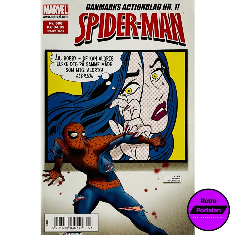 Spider-Man 2009 Nr. 388 (Dansk) (Marvel) (Tegneserie)