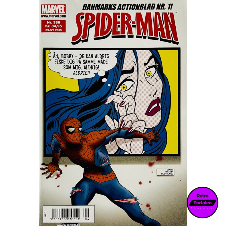 Spider-Man 2009 Nr. 388 (Dansk) (Marvel) (Tegneserie)