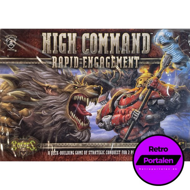 Warmachine: High Command - Rapid Engagement (NY) (Kortspil)