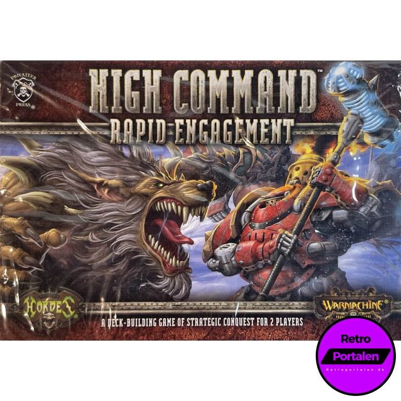 Warmachine: High Command - Rapid Engagement (NY) (Kortspil)