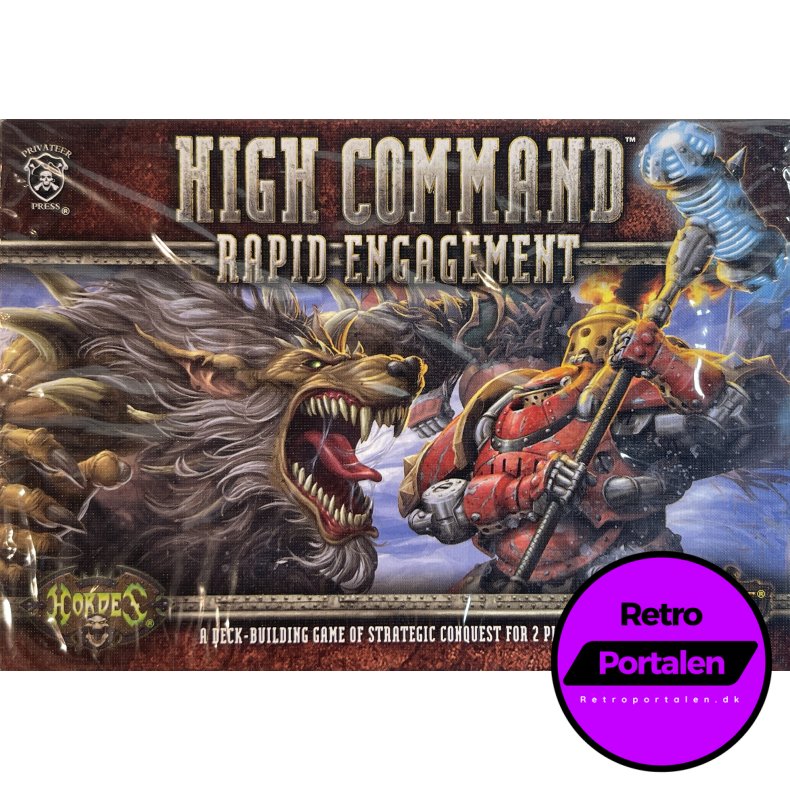 Warmachine: High Command - Rapid Engagement (NY) (Kortspil)