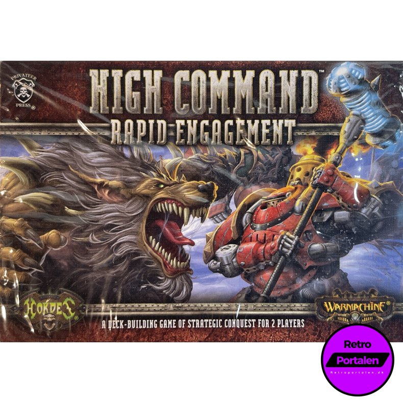 Warmachine: High Command - Rapid Engagement (NY) (Kortspil)