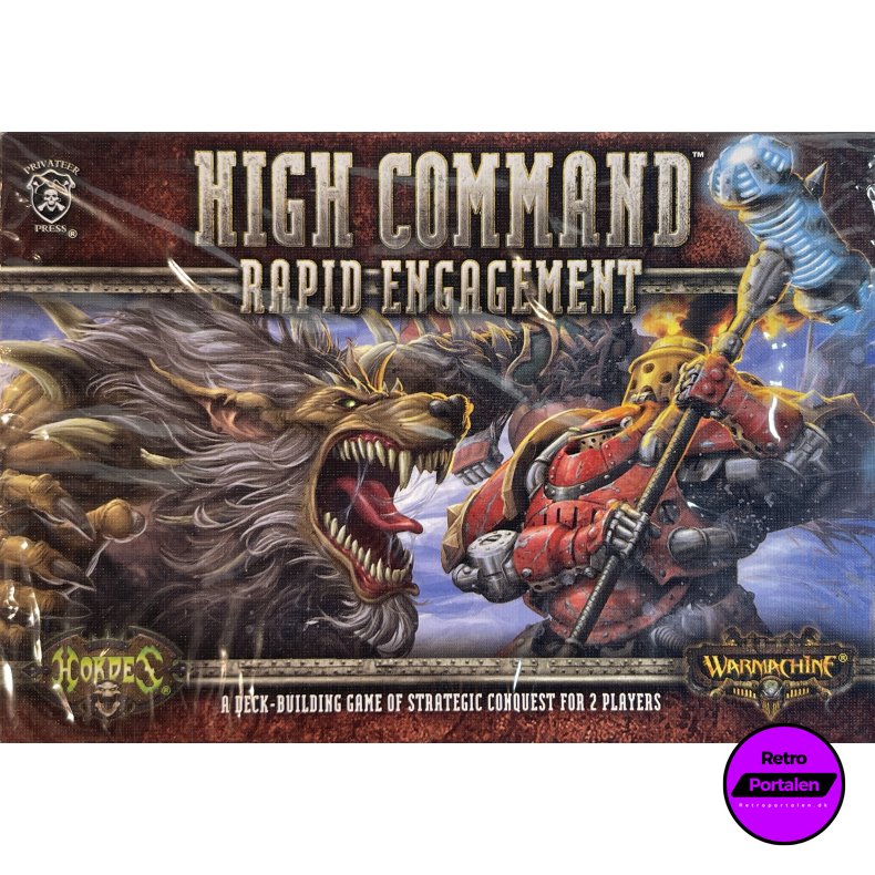 Warmachine: High Command - Rapid Engagement (NY) (Kortspil)
