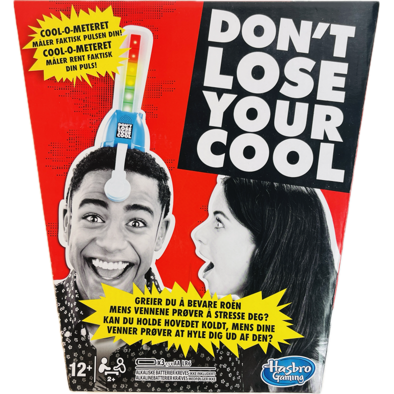 Don�t Lose Your Cool Br�tspil (NY) (Dansk) (Hasbro Gaming)