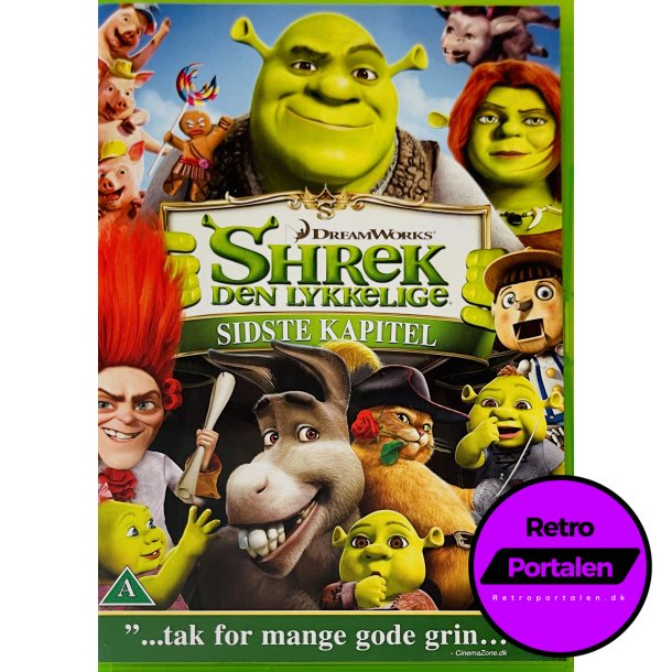 Shrek Den Lykkelige: Sidste Kapitel (DVD)