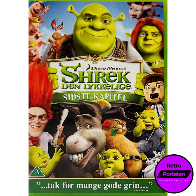 Shrek Den Lykkelige: Sidste Kapitel (DVD)