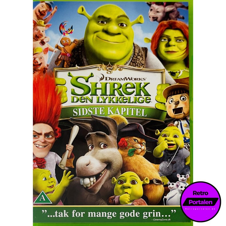 Shrek Den Lykkelige: Sidste Kapitel (DVD)