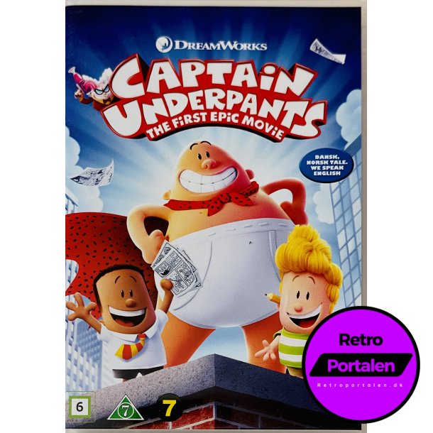 Captain Underpants: The First Epic Movie (DVD)