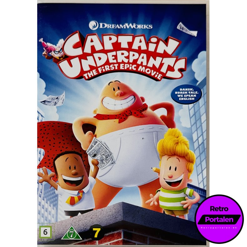 Captain Underpants: The First Epic Movie (DVD)