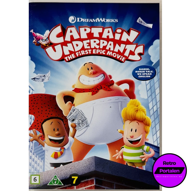 Captain Underpants: The First Epic Movie (DVD)
