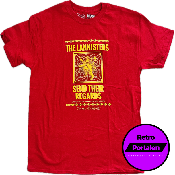 Game Of Thrones T-Shirt (NY) (Rd) (The Lannisters)